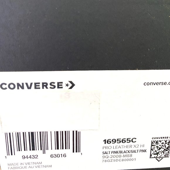 Converse PRO LEATHER X2 High Top Platform Rose Pink Shoes Women's Size 169565C - Picture 7 of 8